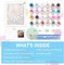 Offito Flowers Paint-by-Numbers Kit for Adults (16"x20") – DIY Canvas Painting for Beginners, Acrylic/Oil Art Kit for Home Wall Decor & Gifts (No Frame)